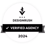 DesignRush Verified Agency 2024 jelvény